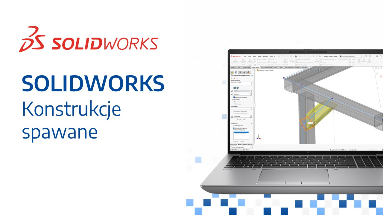 SOLIDWORKS - Konstrukcje spawane