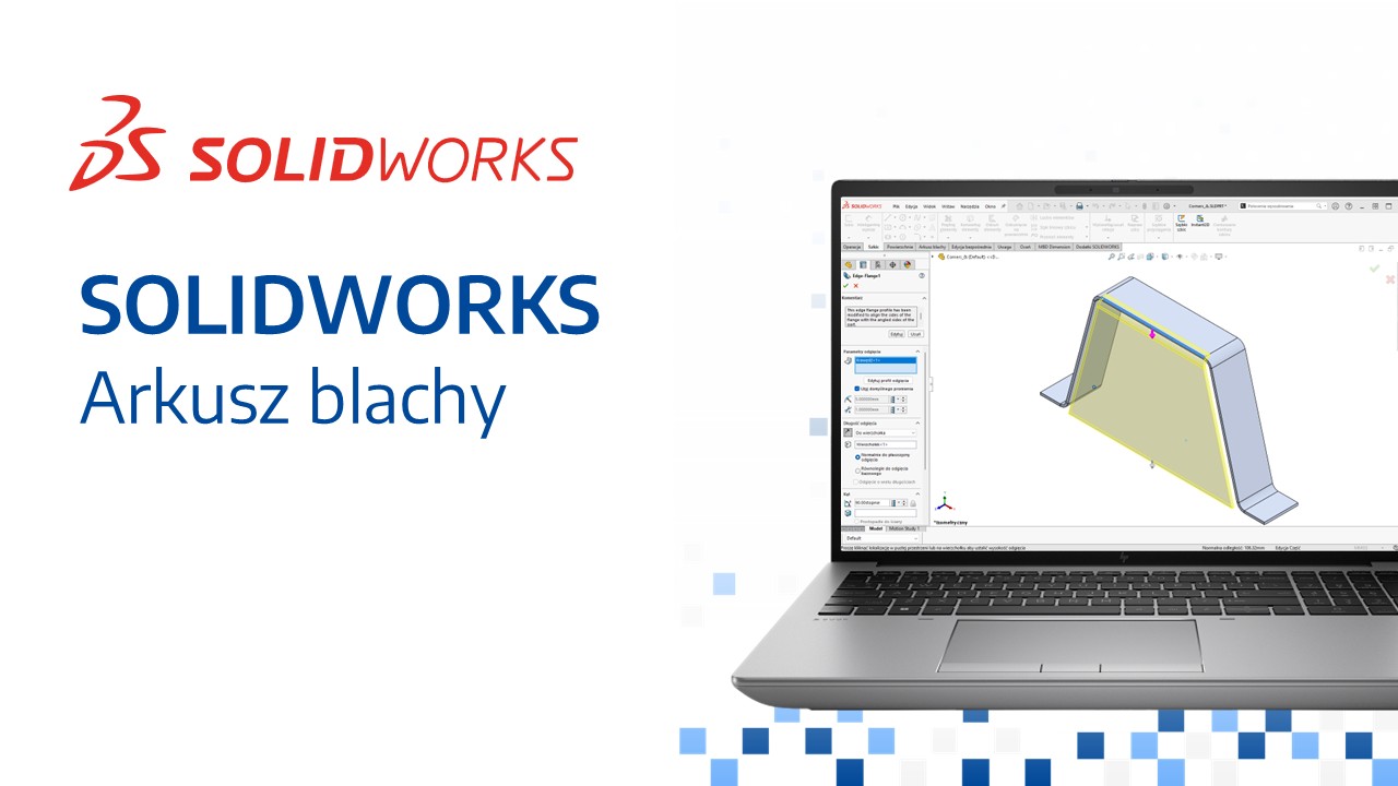 SOLIDWORKS - Arkusz blachy